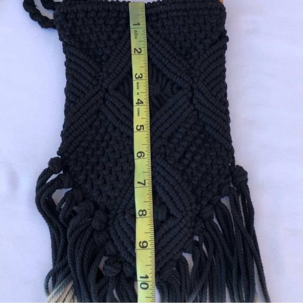 Pura Vida Blue Macrame Bag - Picture 6 of 8